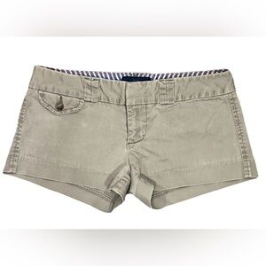 American Eagle Outfitters Favorite Shorts Gray Women’s Juniors Low Rise Casual 0